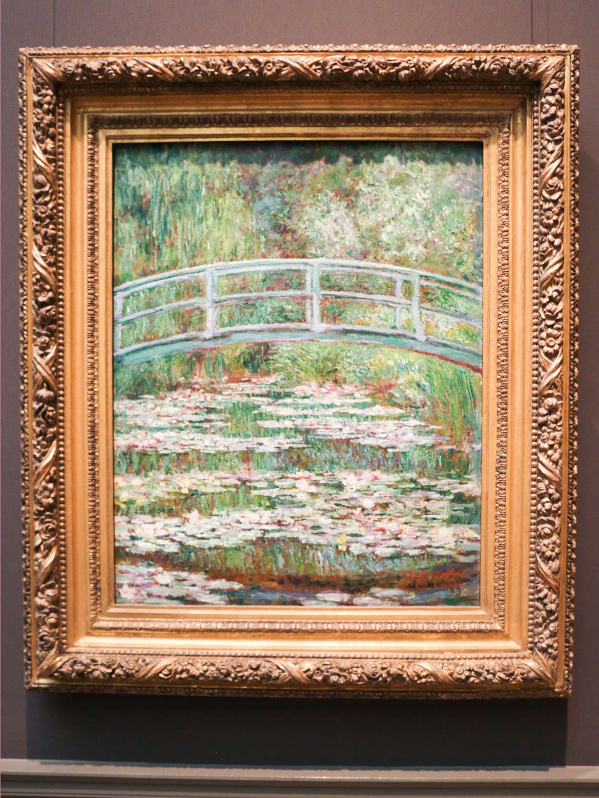 Pont au-dessus des Nymphéas, Monet, Musée MET, New York, États-Unis / Bridge over a Pond of Water Lilies, Monet, The Metropolitan Museum of Art, NY, NYC, USA
