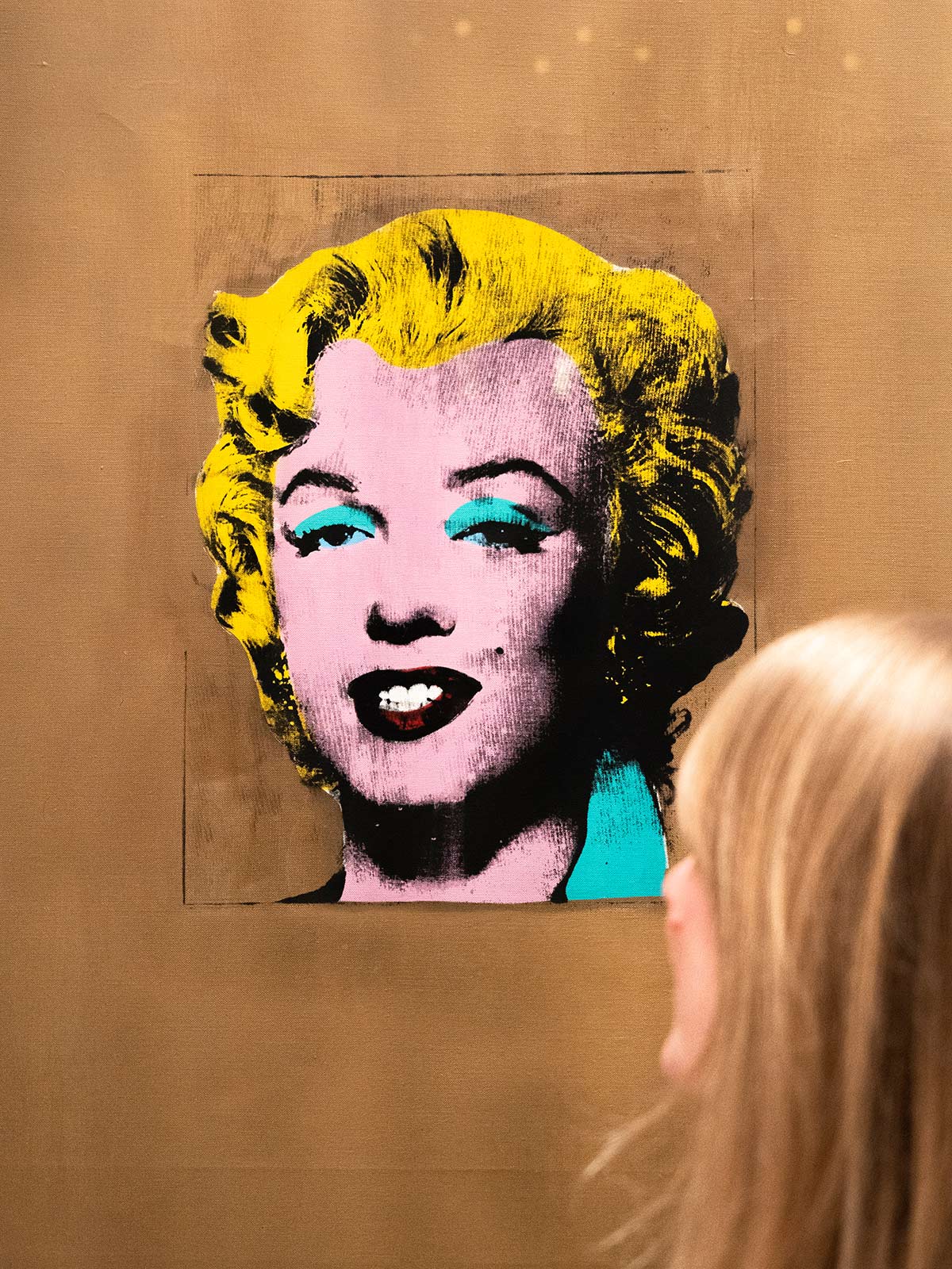 Marylin, Andy Warhol, Musée MoMA, New York, États-Unis / Gold Marylin Monroe, Andy Warhol, MoMA Museum, NY, NYC, USA