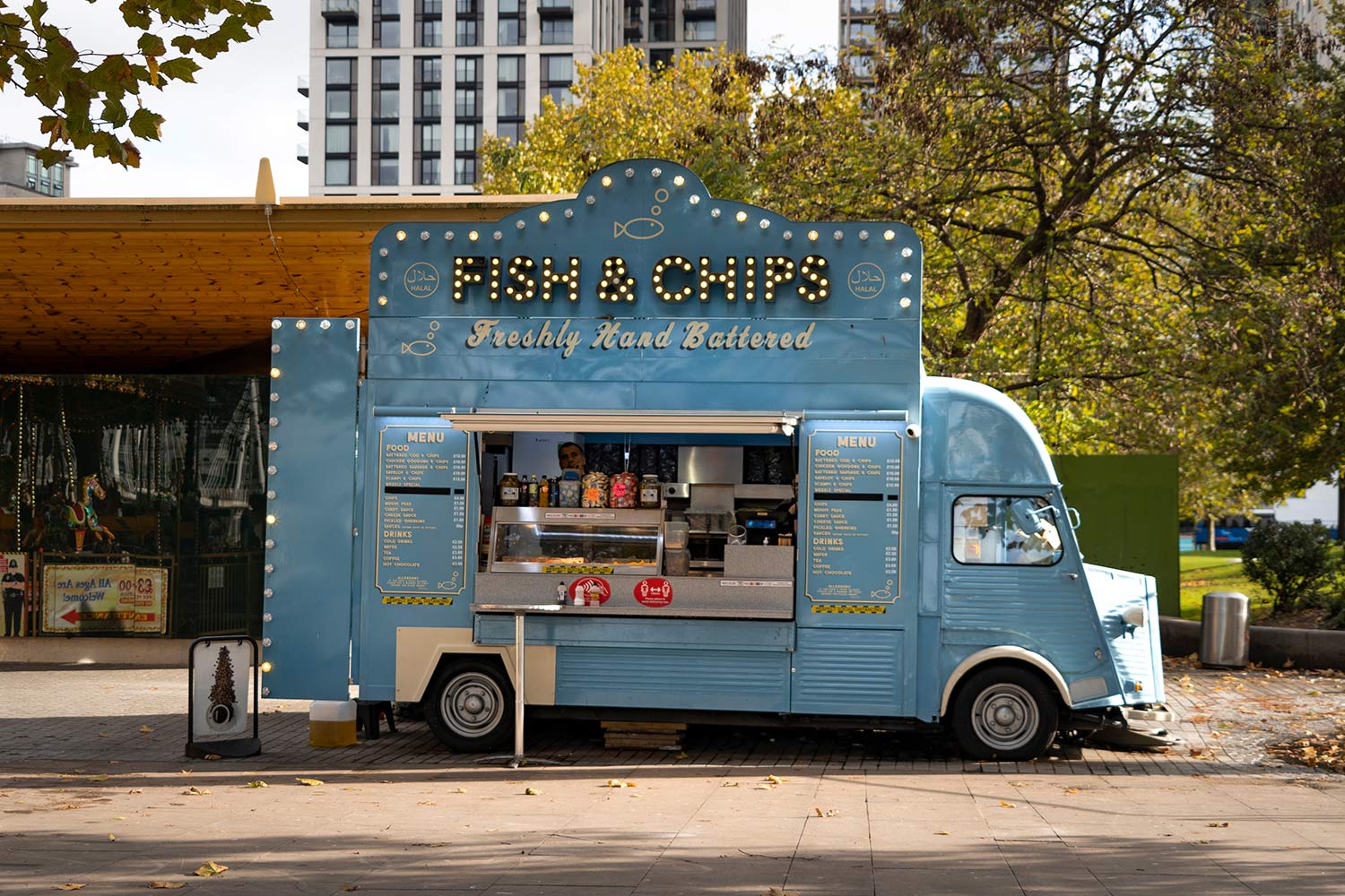 Fish & Chips, Londres, Angleterre, Royaume-Unis / Fish & Chips, London, England, UK