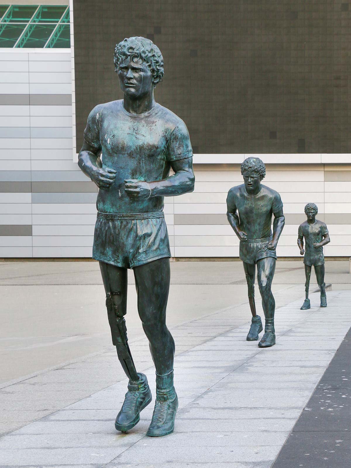 Statues Terry Fox, Vancouver, Colombie-Britannique, Canada / Terry Fox Statues, Vancouver, BC, Canada