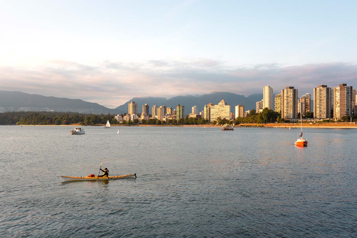 Kayak, Vancouver, Colombie-Britannique, Canada / Kayak, Vancouver, BC, Canada