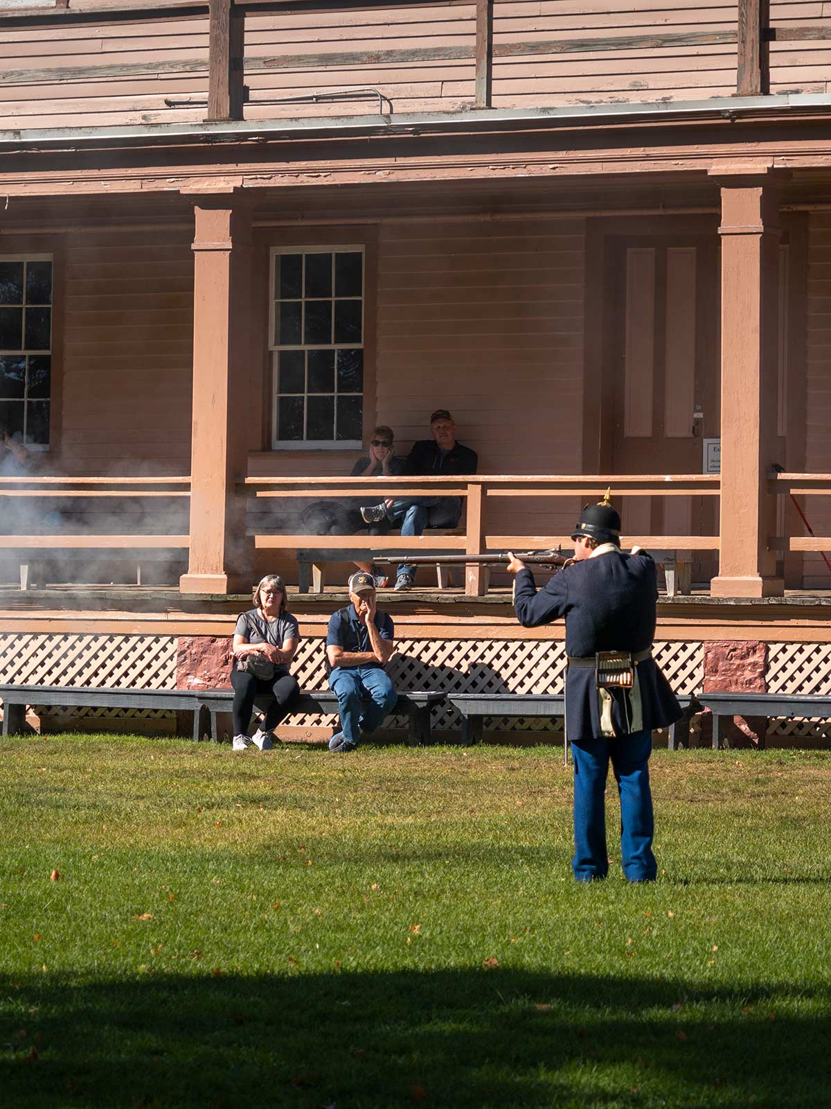 Fort, Mackinac Island, Michigan, États-Unis / Fort, Mackinac Island, Michigan, USA