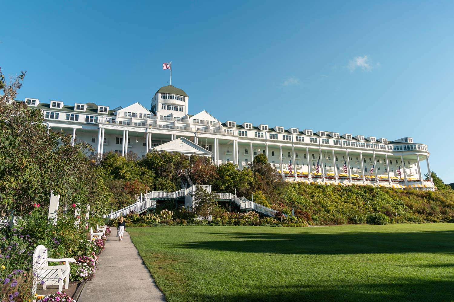 Grand Hotel, Mackinac Island, Michigan, États-Unis / Grand Hotel, Mackinac Island, Michigan, USA