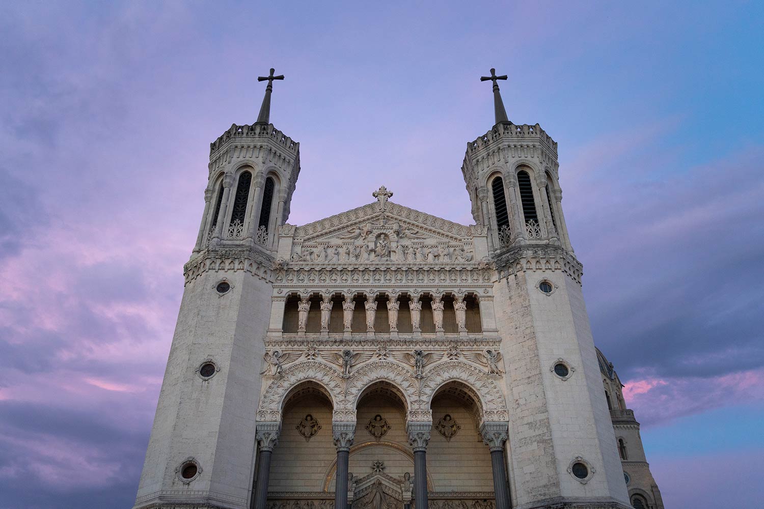 Basilique Notre-Dame de Fourvière, Lyon, France