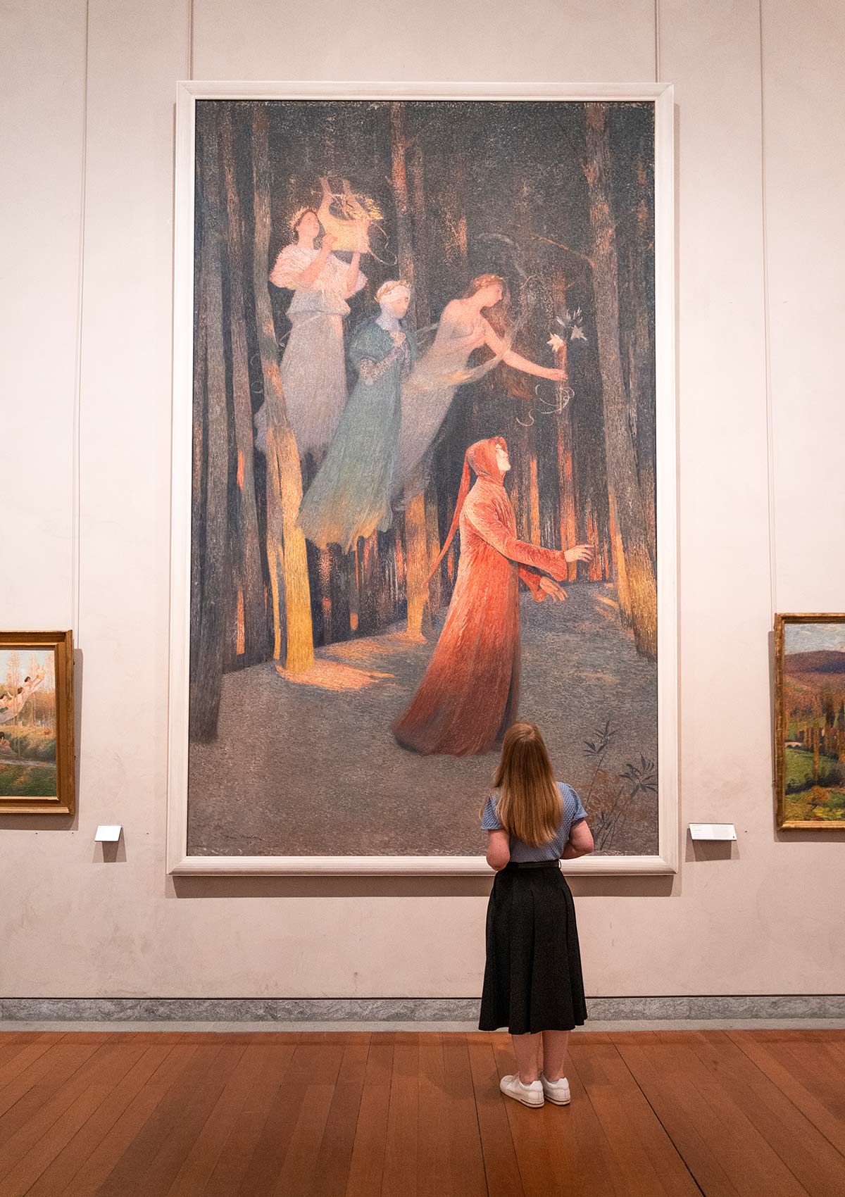 L'Inspiration, Henri Martin, Musée des Beaux-Arts de Lyon, France