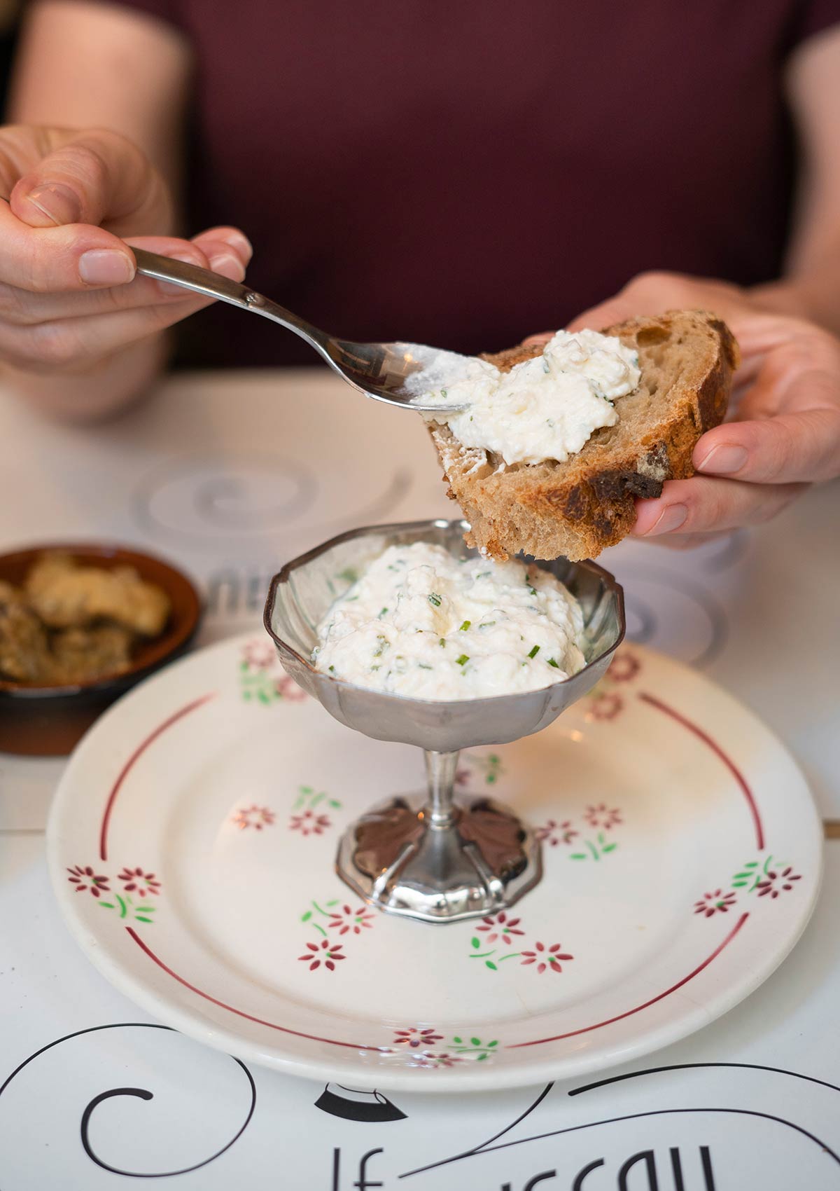 Cervelle de canut, fromage, Bouchon, Casse Museau, Lyon, France