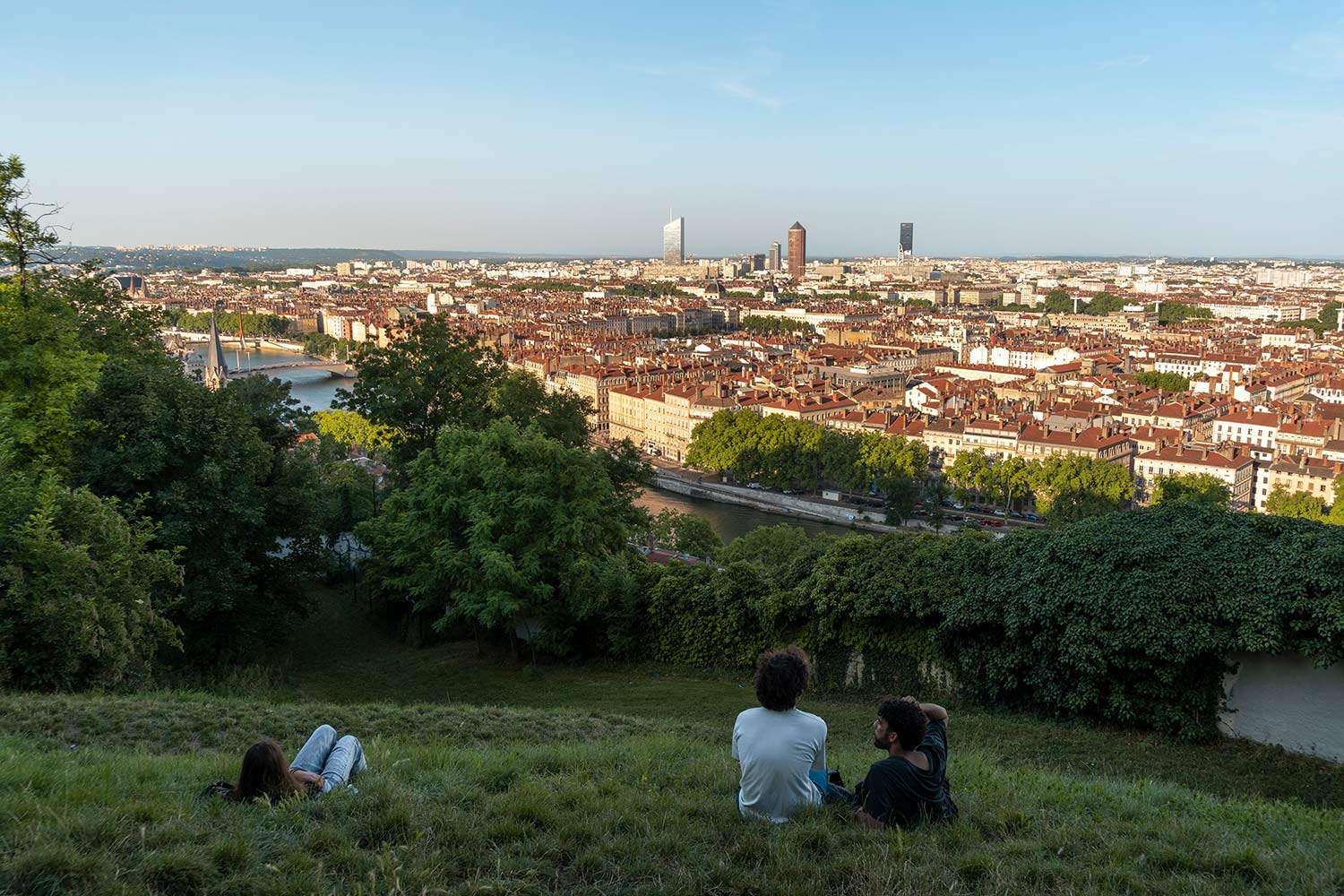 Vue, Jardin des Curiosités, Lyon, France