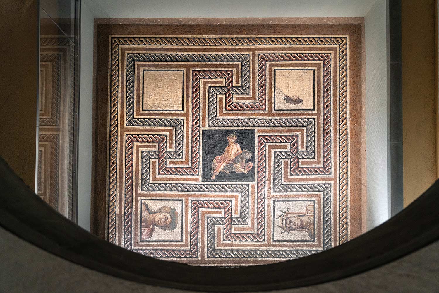 Mosaïque, Musée Lugdunum, Lyon, France