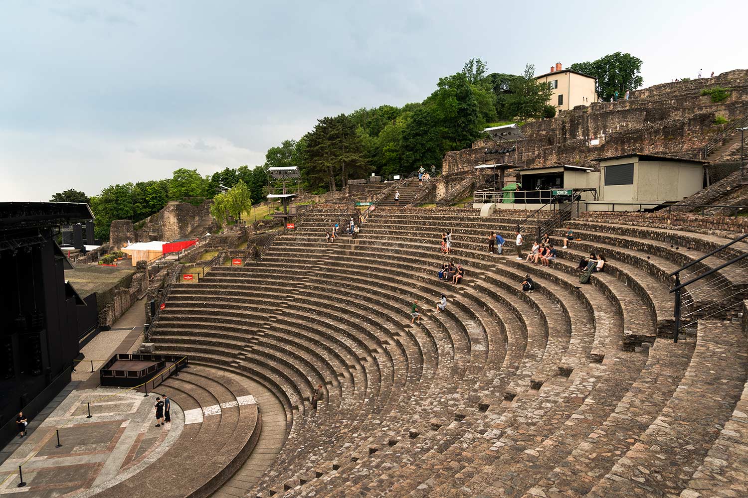 Théâtres romains, Lugdunum, Lyon, France / Roman Theaters, Lugdunum, Lyon, France