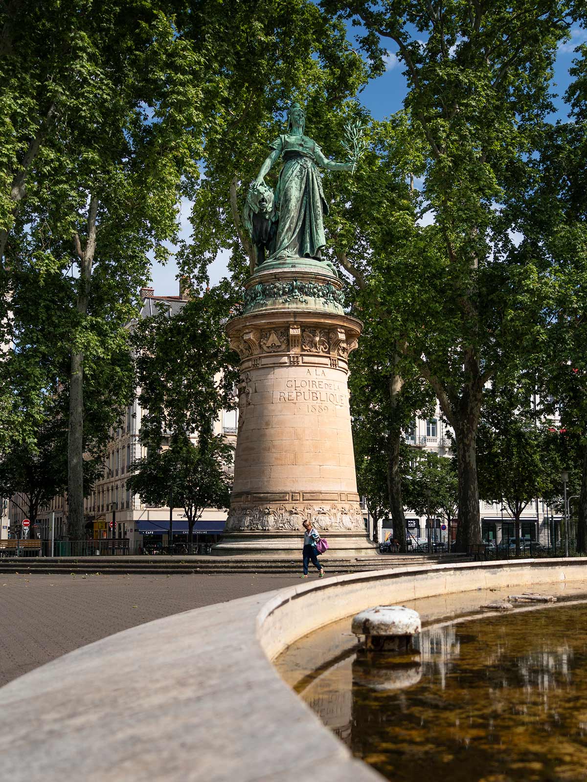 Monument de la République, Place Carnot, Lyon, France