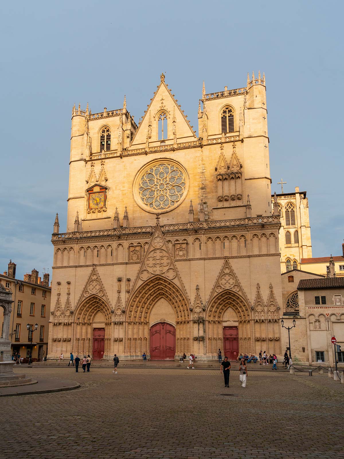 La cathédrale primatiale Saint-Jean-Baptiste, Lyon, France