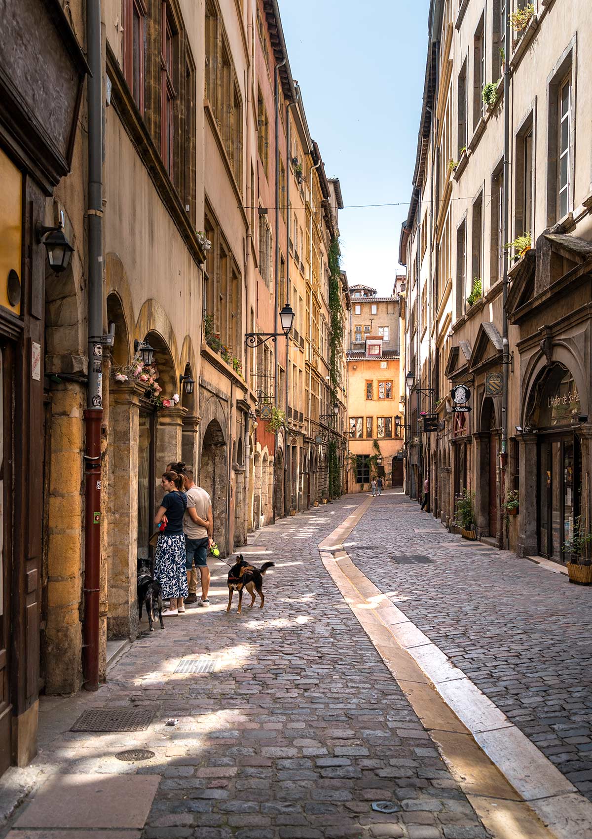 Rue Juiverie, Vieux-Lyon, France