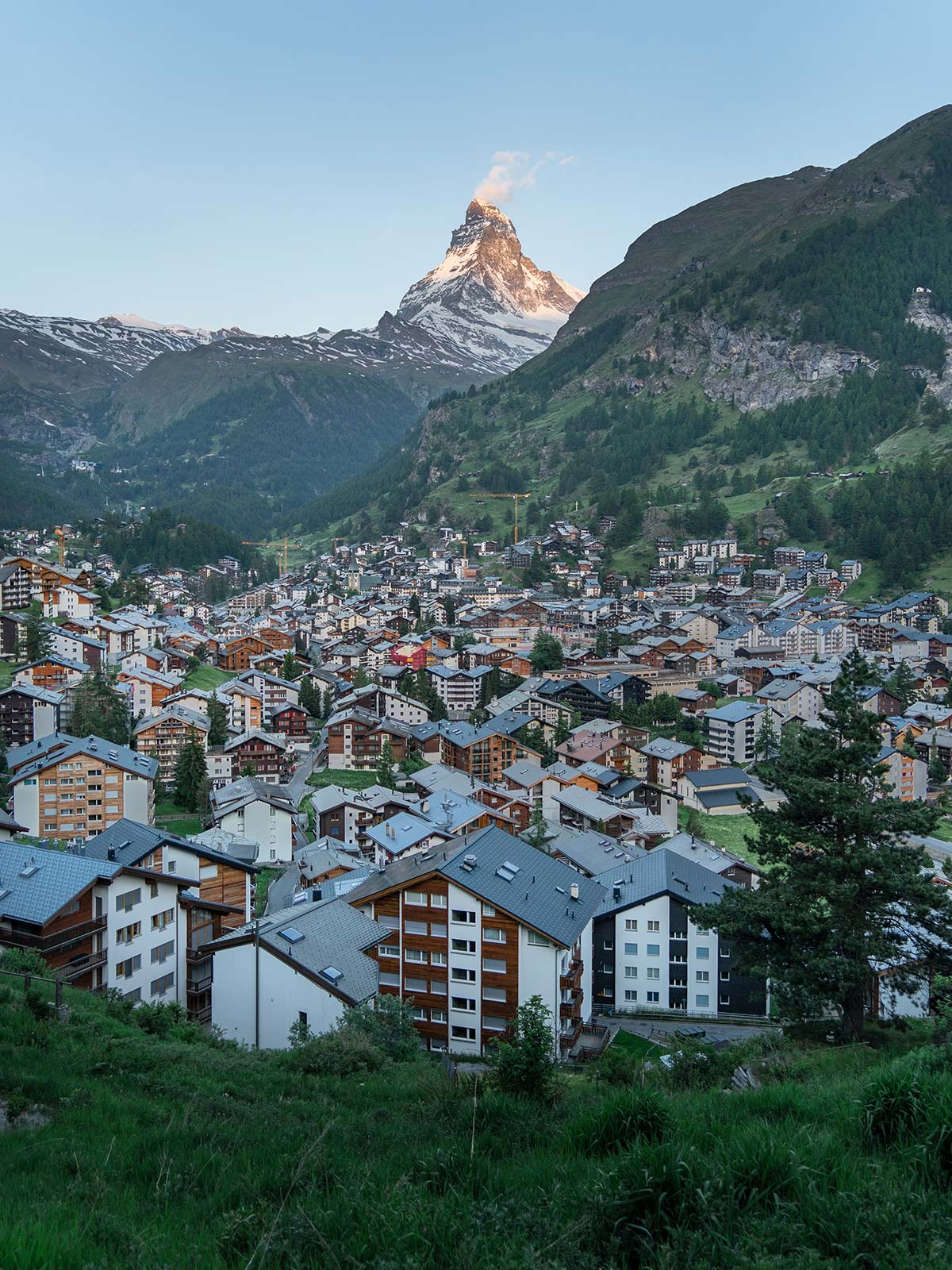 Point de vue sur le mont Cervin, Zermatt, Suisse / Zermatt Matterhorn Viewpoint, Switzerland