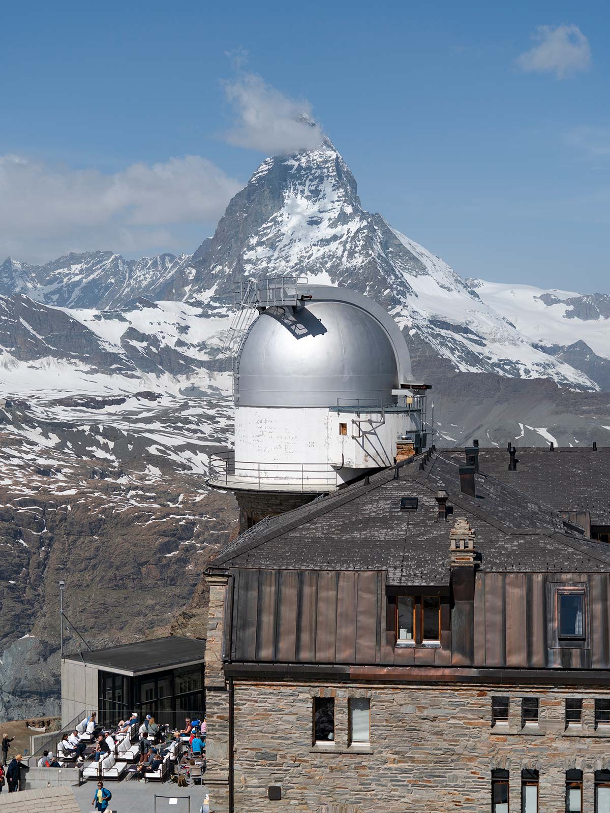 Observatoire, Gornergrat, Mont Cervin, Zermatt, Suisse / Gornergrat Observatory, Matterhorn, Zermatt, Switzerland
