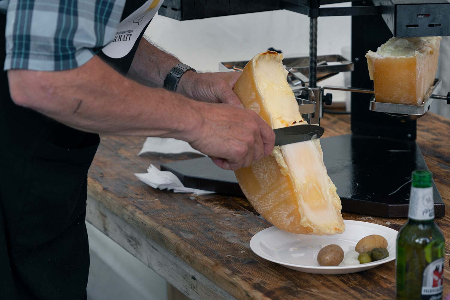 Raclette, Zermatt, Suisse / Raclette, Zermartt, Switzerland