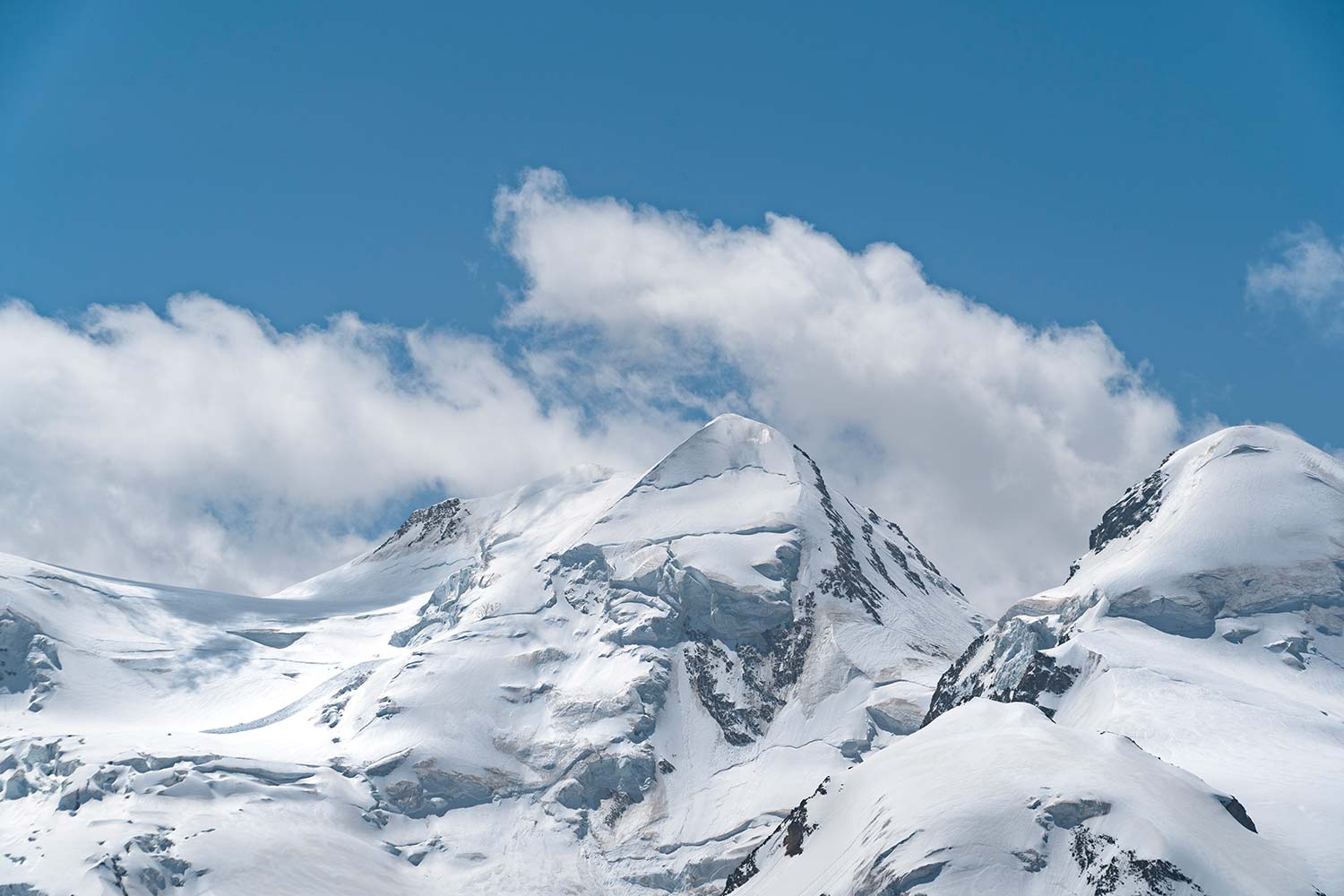 Neige, Montagnes, Zermatt, Suisse / Snow, Mountains, Zermartt, Switzerland