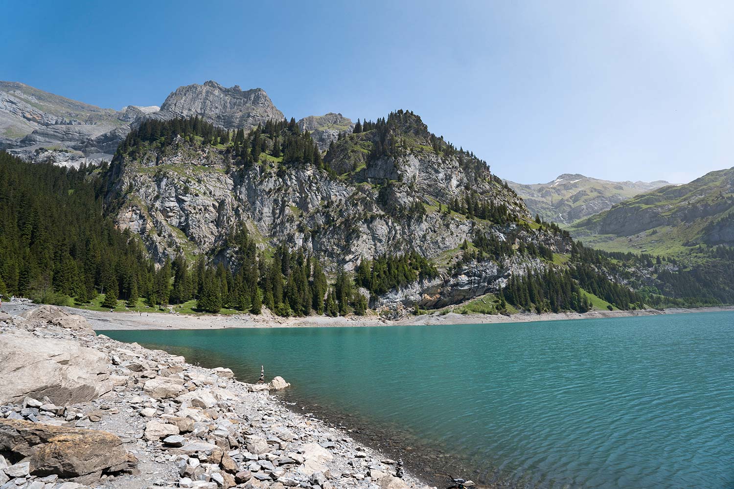 Lac d’Oeschinen, Alpes bernoises, Suisse / Oeschinensee Lake, Switzerland